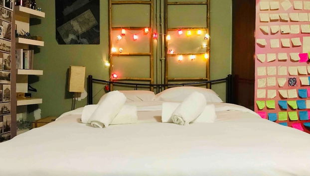 500mbps Wifi Studio 1min From Attiki Metro Station - Foto 5, Habitación