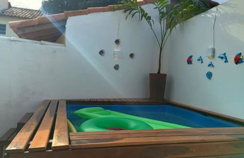 Lagoa a pé, piscininha, garagem para dois carros - Photo 11