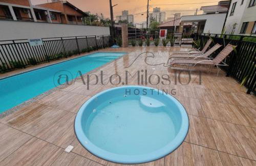 Apto completo, Piscina, Cinema, Home Clube e Jardim - Foto 15