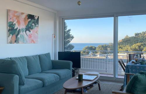 Vue mer incroyable, piscine, tennis et accès plage - 3 chambres - Photo 5