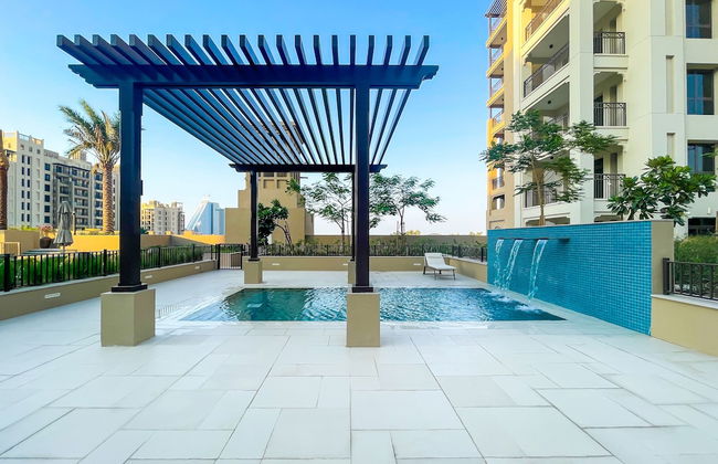 Maison Privee - Exclusive Luxury 3BR Apt with scenic views of Burj Al Arab - Foto 31