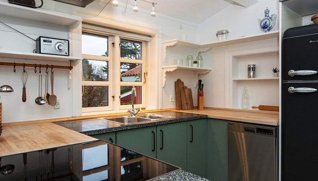 4 Person Holiday Home in Ebeltoft - Foto 4, Cocina privada