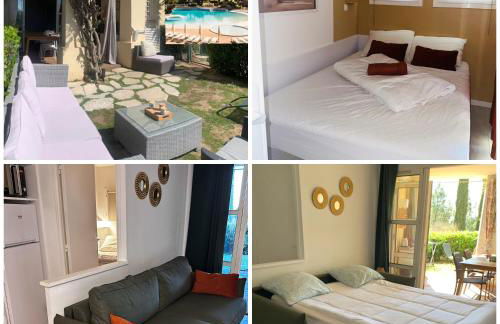 Appartement résidence Club -Rez-de-jardin clôturé -piscines dont une Chauffée du 04 avril au 02 novembre - Foto 3