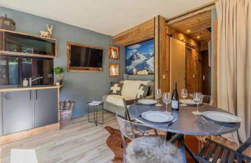 Chalet studio Megève enface des remontées mécaniques et parking gratuit - Foto 1