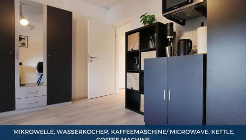 RtR Apartment Herne - Für 1 Person - Voll ausgestattet - Zentrum - Parken - Smart TV - WIFI - Modern - Foto 5