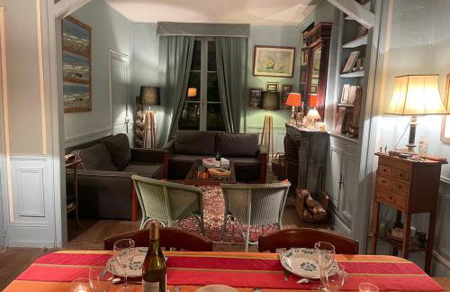 Grande Maison de Famille 15 pers Jardin clos Proche Saint Aubin sur Mer - Foto 24