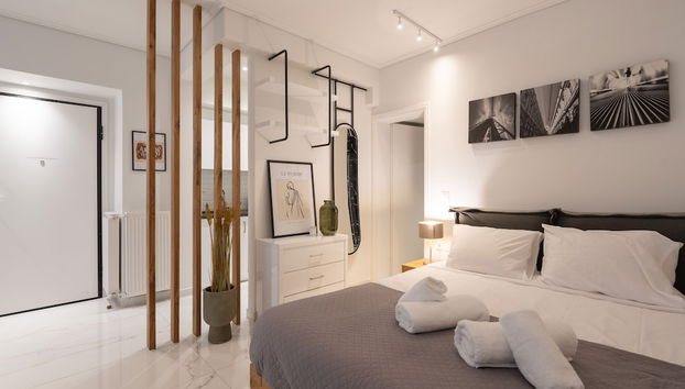 Kolonaki Chic Minimalist Studio-Athens - Foto 4, Habitación