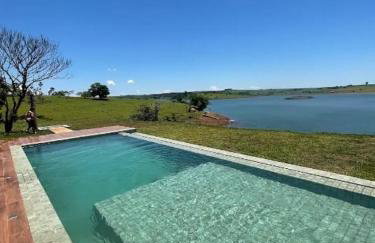 Casa de campo de alto padrão à beira da represa - Foto 54