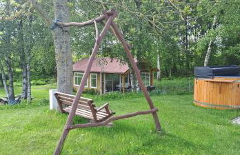 Caloroczny domek letniskowy ze stawem - Foto 8