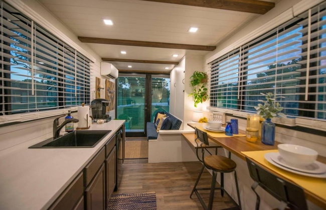 Yellow Blue Elegant Container Tiny House - Foto 27