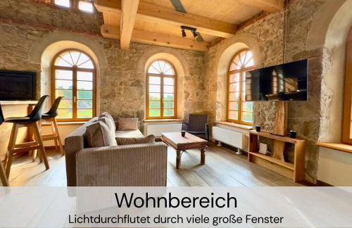 HexenburgbeiDresden 3 Zimmer Architektengaleriewohnung mit eigener Sauna, 2 Kaminen - Nähe Sächsische Schweiz Dresden - Foto 10