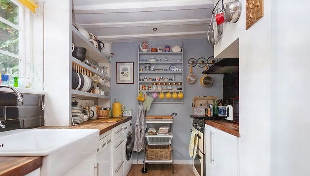 500 yr old Cottage With Historic Park at the Gate - Foto 5, Cocina privada