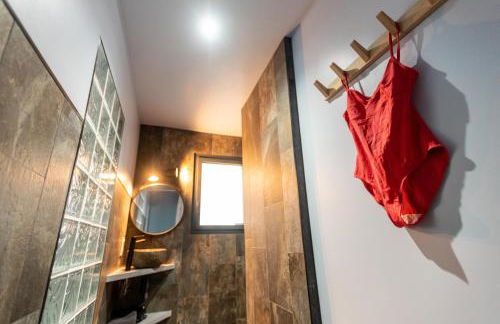 Villa Ponant 5 étoiles à Doëlan, piscine face mer - Foto 35