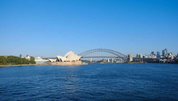 A imponente Ponte do Porto de Sydney