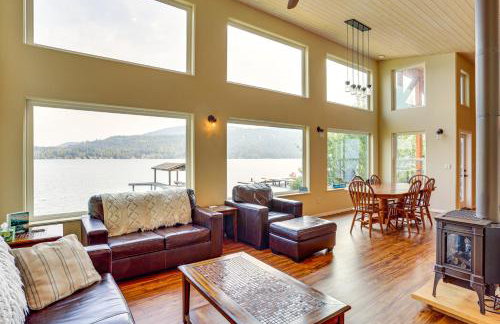 Lake Whatcom House with Private Hot Tub and Dock - Foto 1