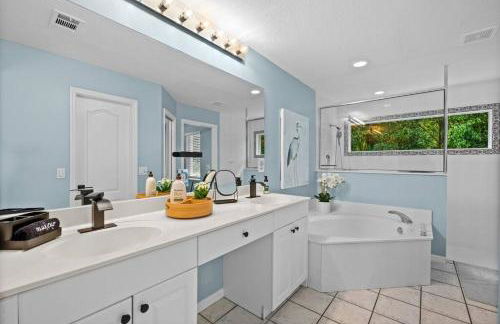 Tranquil Beachy Boho Pool home, 5mi beach, 4 Bedroom 3 Bath - Foto 22