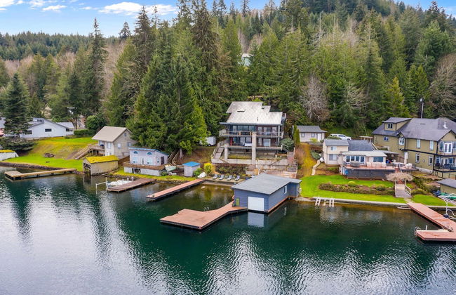 Lakefront Luxury Stunning Views Dock Hot Tub - Foto 70