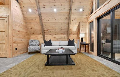 Romantic A-Frame Cabin w Firepit, Patio, Fireplace, Games in Blue Ridge Mountains - Photo 20