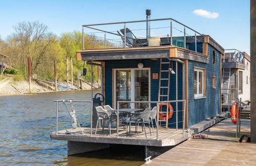 Tolles Tiny-Hausboot Marianne mit Dachterrasse - Foto 1