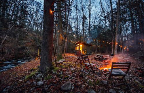 Creekfront Cabin Sauna & Hot Tub Hikers Hollow - Foto 28