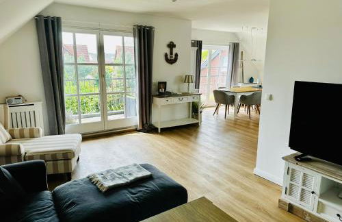 Große deluxe Ferienwohnung mit Balkon, 2 SZ und nur 300m zum Strand - Foto 1