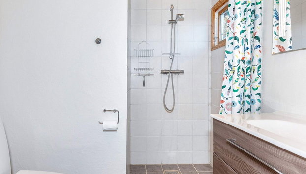 7 Person Holiday Home in Vestervig - Foto 4, Baño