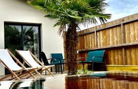 La Villa Canopée - Piscine chauffée-Fibre-Clim-Jacuzzi - Foto 25