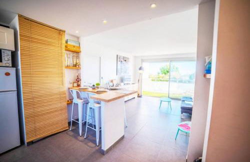 LE CALDERINI APPART - Face PLAGE WIFI et PARK Gratuit CALME - Résid Le Surcouf -TOP PROS SERVICESConciergerie La Grande Motte - Foto 8