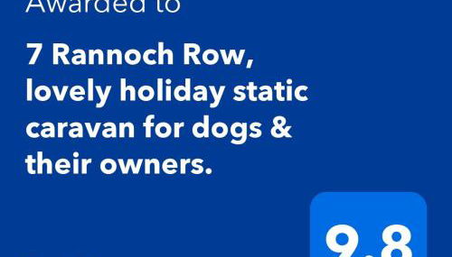 7 Rannoch Row, lovely holiday static caravan for dogs & their owners. - Foto 3