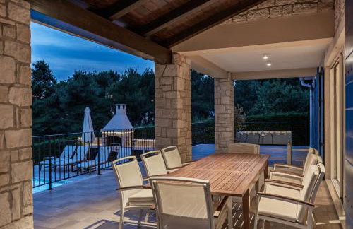 Villa Sterpazzi for 8 people near Poreč with 38 m2 heated pool, sea view & wellness - Foto 41