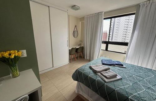 Flat studio na praia de Boa Viagem - Foto 6