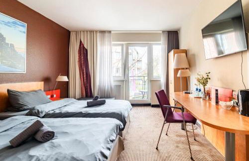 Nähe Frankfurt Messe mit Netflix und Balkon - Foto 43