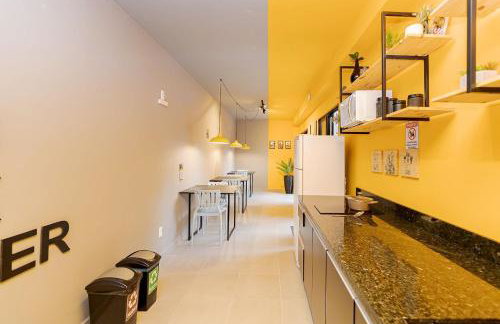 Estúdio One Ecovile | Vista Espetacular | Gonzaga Stays - Foto 5