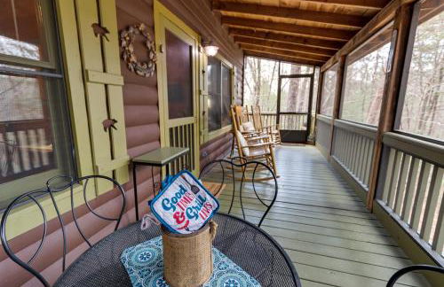 Private Hot Tub! Cherry Beary Den in Blue Ridge - Foto 22