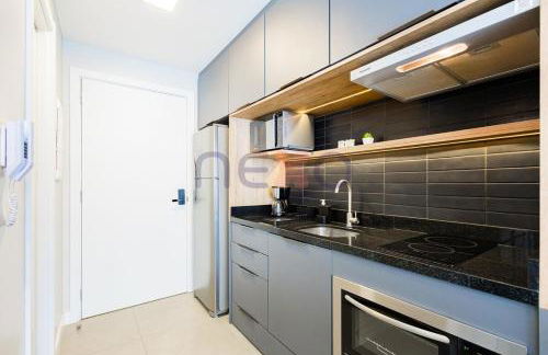 Apartamento business de alto padrão no Go24 com piscina - Foto 35