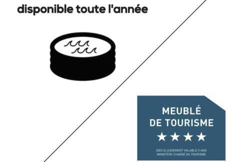 Yanna Lodge, gîte classé 4 étoiles avec Spa couvert entièrement - Foto 5