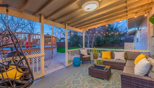 Game Room, POOL & Fire pit at the Medical center - Foto 3