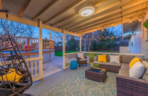 Game Room, POOL & Fire pit at the Medical center - Foto 3