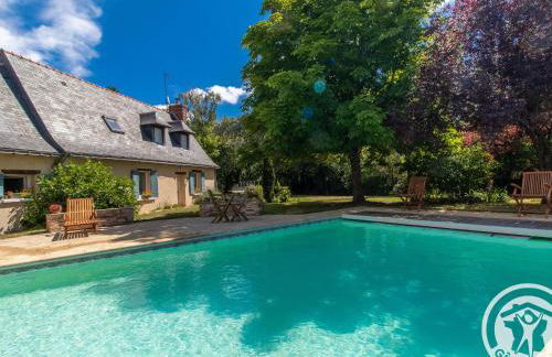 Gîte accueillant avec piscine chauffée à partager, près d'Angers, idéal pour vacances en nature - FR-1-622-44 - Foto 20