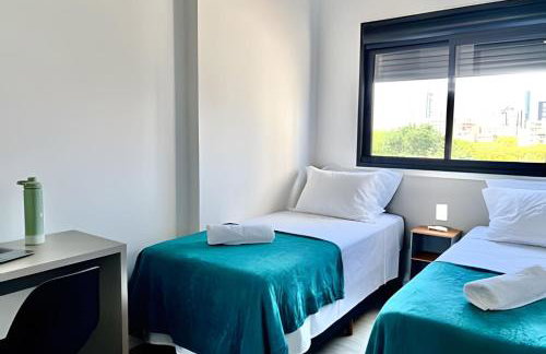 Aptos 1 ou 2 quartos no Centro com Piscina e Academia - Foto 46