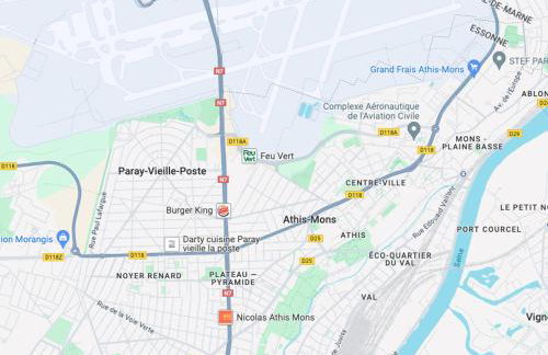 Studio neuf joliment décoré à 5 min de l'aéroport - Foto 10