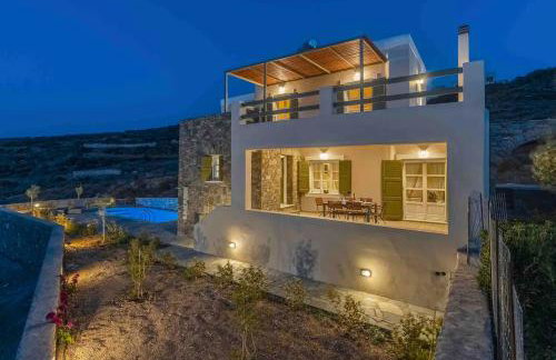 Stelios-Korina Villa with Pool and Stunning View in Syros Posidonia - Photo 70
