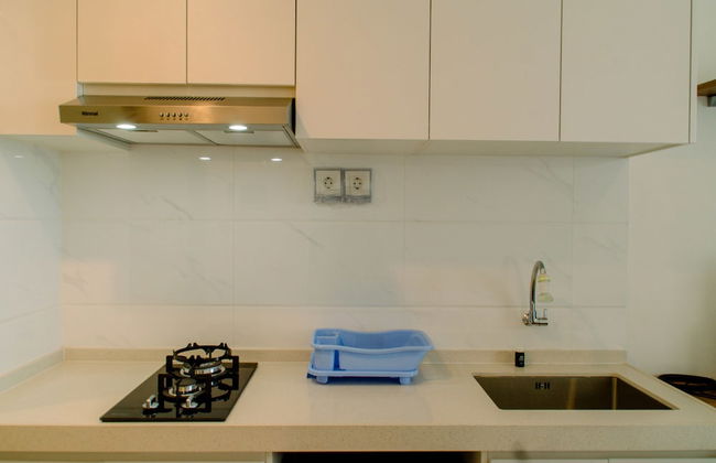 Fully Furnished With Cozy Design Studio Sky House Bsd Apartment - Foto 6