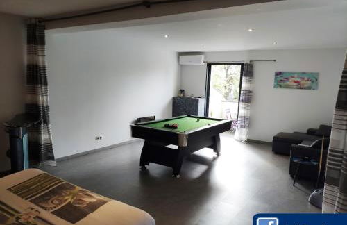 Loft Zen SPA Balneo Parking Gratuit Sauna Hammam Billard - Foto 11