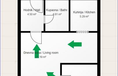 Well-equipped apartment with free parking - Photo 33