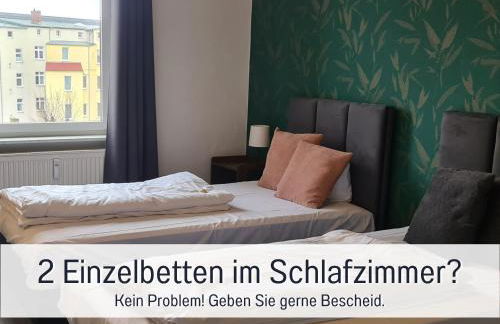 Lichtdurchflutete moderne Stadtwohnung, Küche, Waschtrockner, SmartTV - Foto 9