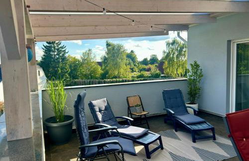 Ferienwohnung Südstraße Dachterrasse - Foto 27