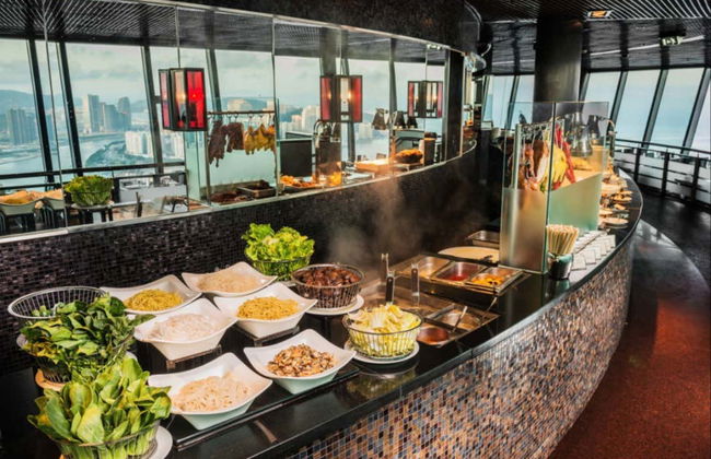 Almoço ou jantar no restaurante giratório da Torre de Macau - Foto 3