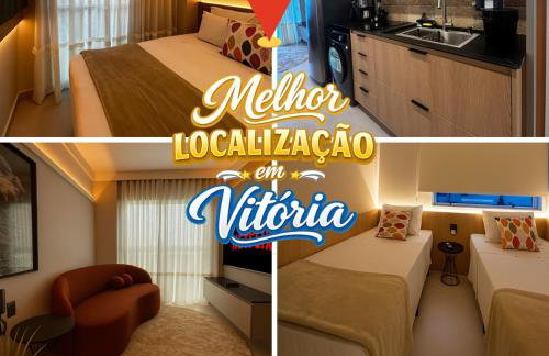 Flat Praia do Canto 2Q-2B Long Stay TRIÂNGULO DAS BERMUDAS - Photo 1