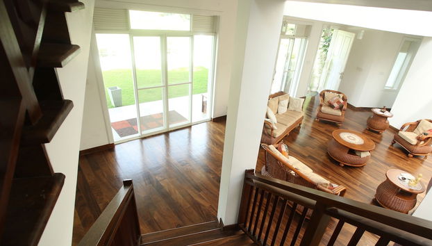 Sitzecke in der Lobby